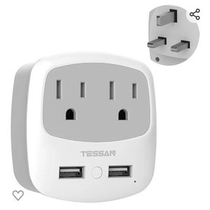 TESSAN Travel Plug In Adapter
